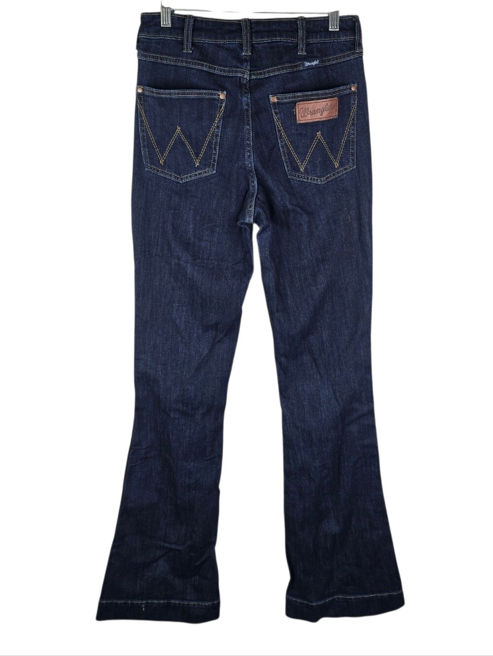 Wrangler Retro Bailey Womens 27x37 Vanessa Dark Wash Flare High Rise Jeans
